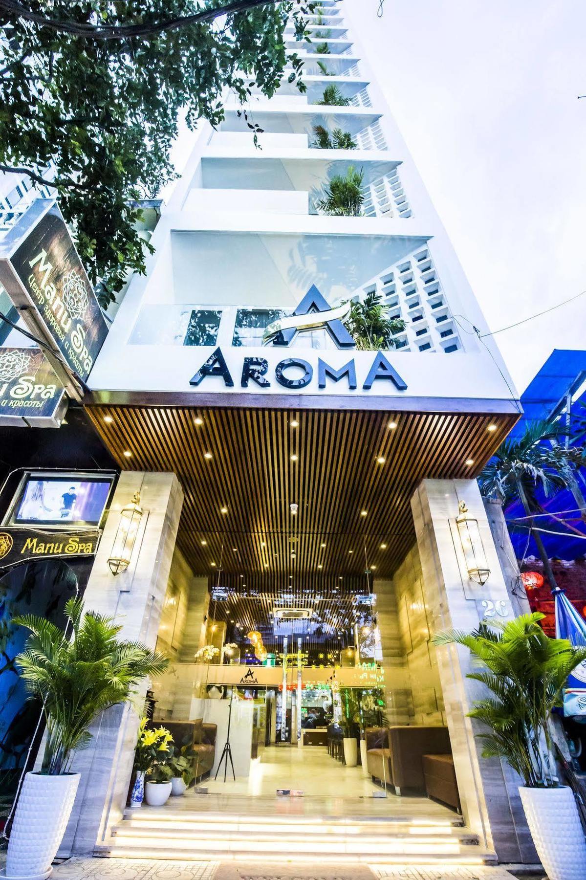 Aroma Nha Trang Boutique Hotel Exterior foto